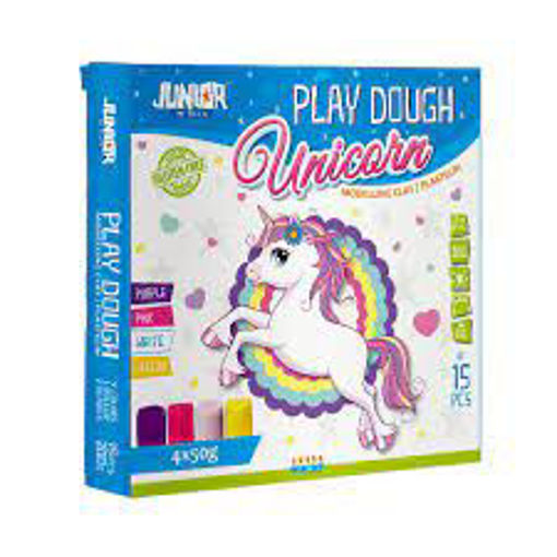 Picture of Clay Dough 4colors Unicorn Junior