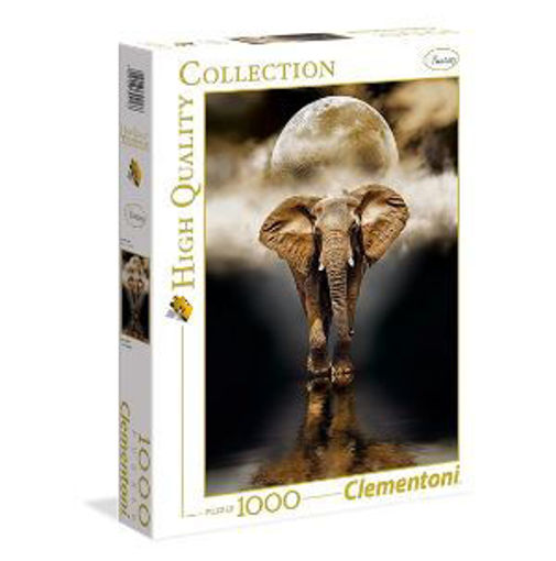 Picture of Puzzle 50x70cm 1000pcs Clementoni, The Elephant