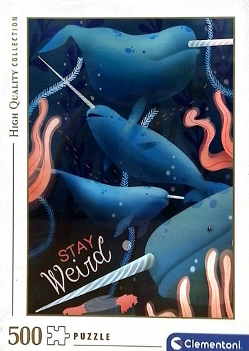 Picture of Puzzle Age 10+ 500pcs Clementoni, Narwhal
