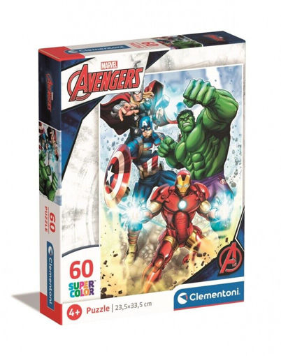 Picture of Puzzle Age 4+ 60pcs Clementoni, Avengers