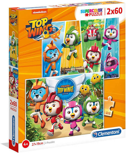 Picture of Puzzle Age 3+ 60pcs Clementoni,  Top Wing