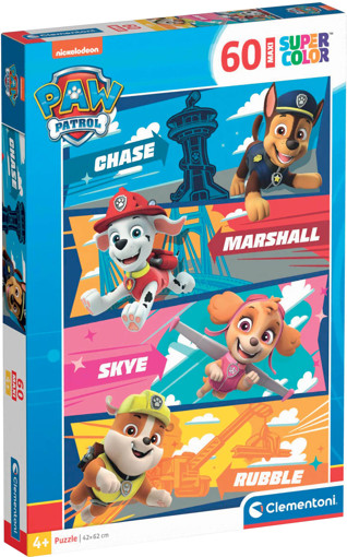 Picture of Puzzle Age 4+ 60pcs Clementoni, Paw Patrol