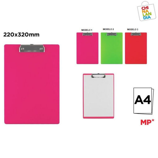 Picture of Clipboard A4 Assorted Colors MP