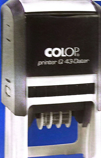 Picture of Office Stamps 30x45mm Dater Colop
