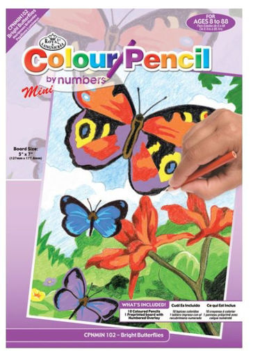 Picture of Coloring By Number 8+ Mini Royal&Langnickel