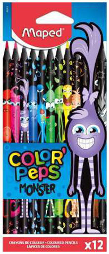 Picture of Colour Pencil 12colors Color Peps Maped