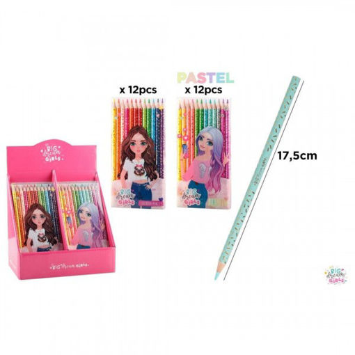 Picture of Colour Pencil 12colors Nebulous Stars