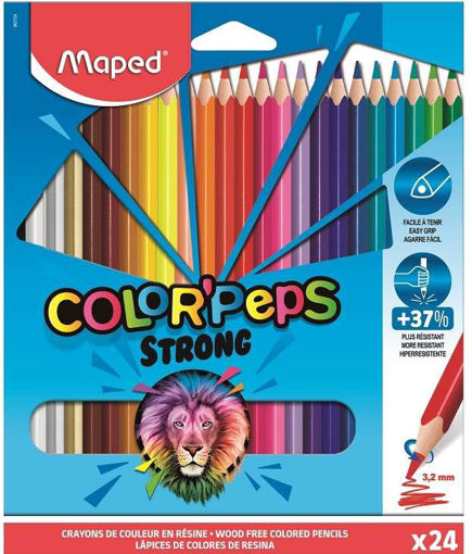 Picture of Colour Pencil 24colors Color Peps Maped