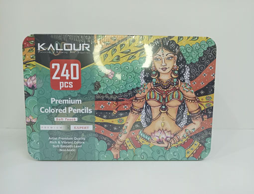 Picture of Colour Pencil 240colors Metal Box Kalour