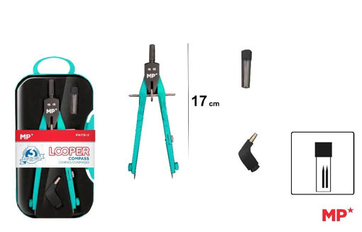 Picture of Compas With Screw Blue MP