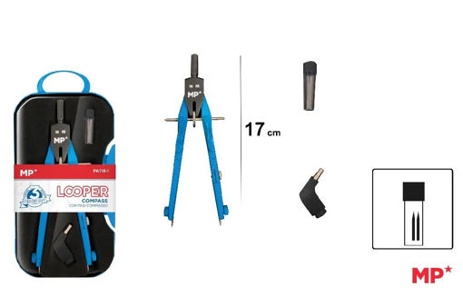 Picture of Compas With Screw Dark blue MP