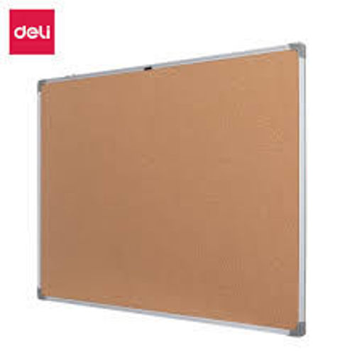 Picture of CorkBoard 90x120cm With Border Deli