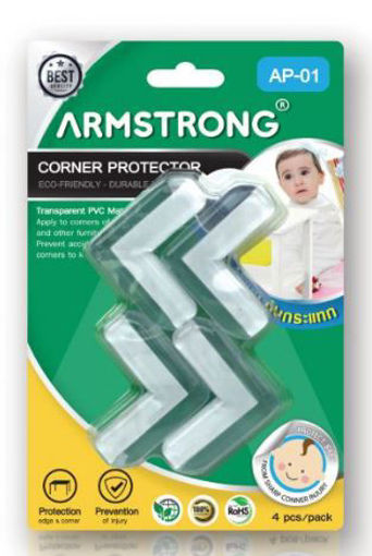 Picture of Corner Protector (Set of 4) PVC Armstrong