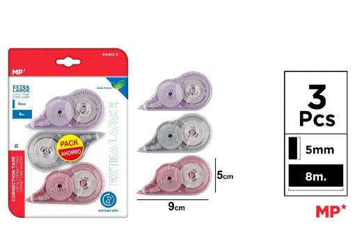 Picture of MP Correction tape (Set of 3) 5mmx8m