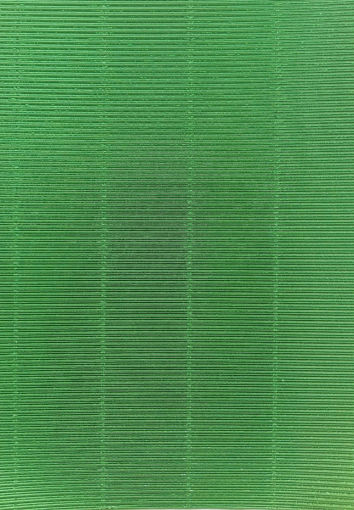 Picture of Corrugated Paper A4 Metallic Green