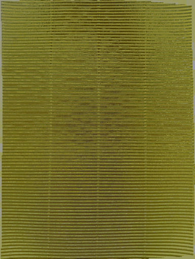 Picture of Corrugated Paper A4 Metallic Yellow
