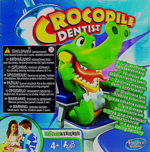 Picture of Foreign Games Age 4+ Hasbro,Crocodile Dentist