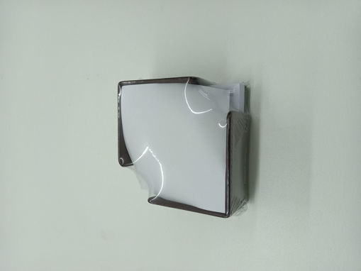 Picture of Cube 9x9cm Brown Leather