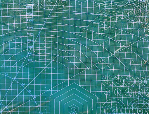 Picture of Cutting Matt A2 Green 3mm Ploma