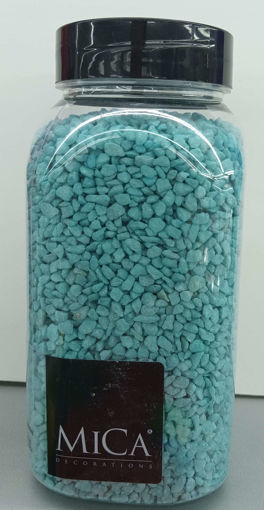 Picture of Decoration Granulate 650ml Turquoise Edelman
