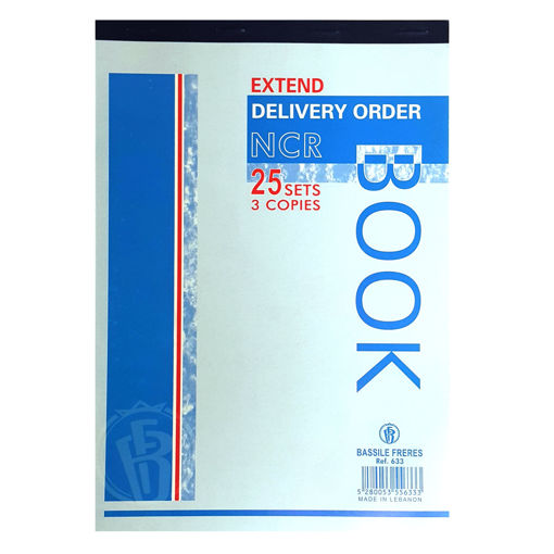 Picture of Delivery Order B5 3 Copies Extend