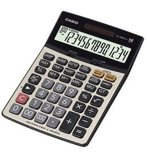 Picture of Desk Calculator DJ-240DPLUS 14 Digits Casio