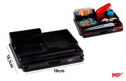 Picture of Desk Organizer 15x20cm Black MP