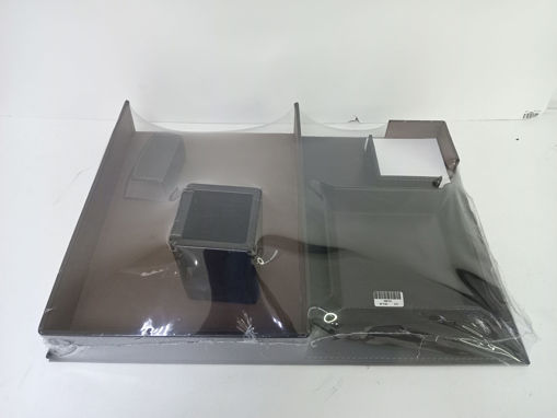 Picture of Desk Organizer 6pcs Brown Leather