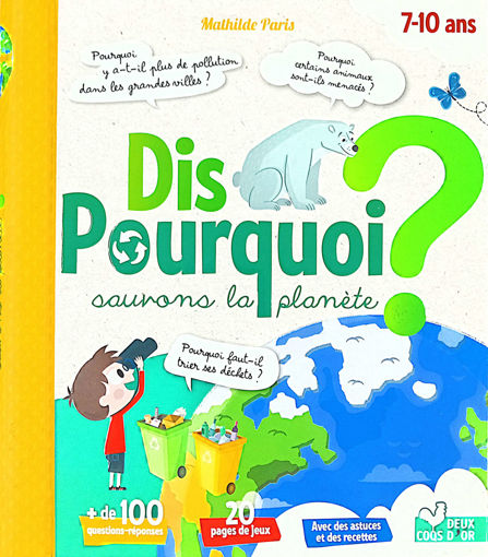Picture of Dis pourquoi sauvons la planete deux coq d'or