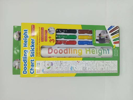 Picture of Doodling height chart stickers 23bs755