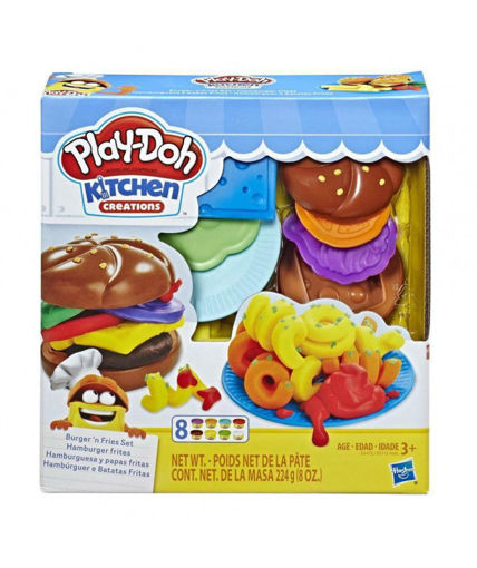 Picture of Dough Set Burger'n Fries Play Doh