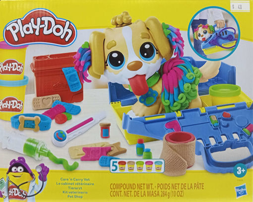 Picture of Dough Set Care n Carry Vet Play Doh