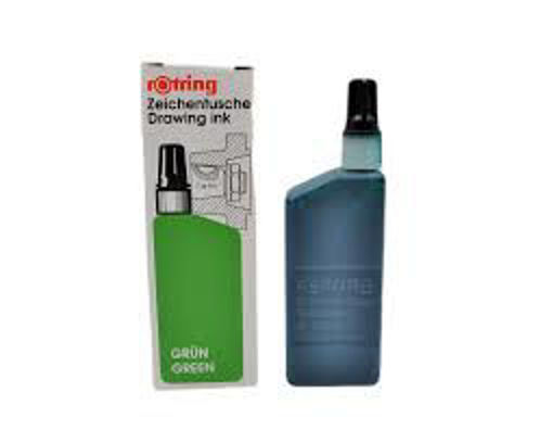 Picture of Drawing Ink 23ml Green Rotring