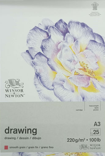 Picture of Drawing Paper A3 25 Sheets White 220g Winsor&Newto