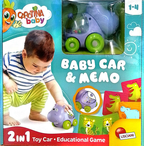 Picture of Educational Game Age 1-4 2in1 Lisciani, Car & Memo