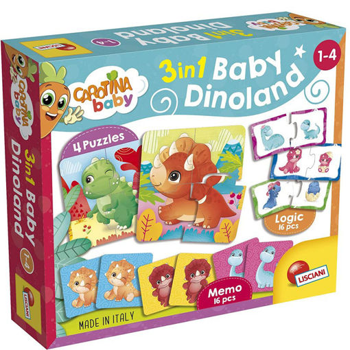 Picture of Educational Game Age 1-4 3 in 1 Lisciani,3D