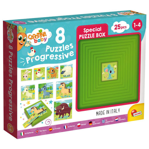 Picture of Educational Game Age 1-4 Puzzle Lisciani,8 Progres