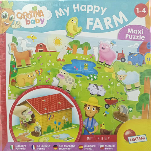 Picture of Educational Game Age 1-4 Puzzle Lisciani,Happy