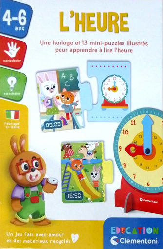 Picture of Educational Game Age 3-5 Clementoni, L'heure