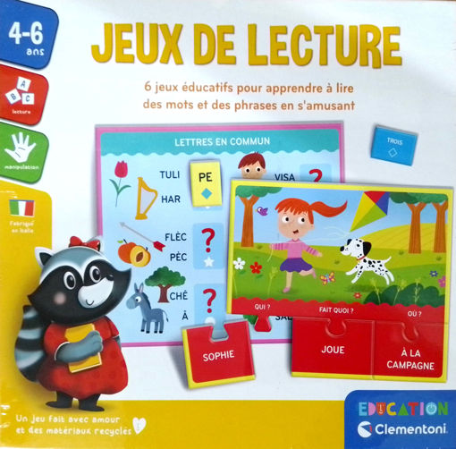 Picture of Educational Game Age 4-6 Clementoni, Jeux Lecture