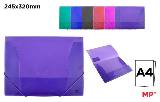 Picture of Elastic File 24x34cm Plastic MP