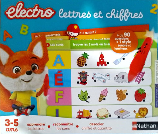 Picture of Educational Game Nathan,Electro Lettres Et Chiffre