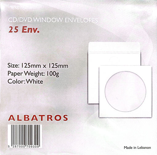 Picture of Enveloppe pour CD  25 ALBATROS