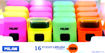 Picture of Eraser Fantasy Assorted Colors Milan