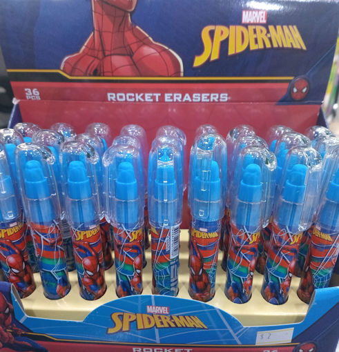 Picture of Eraser Pencil Rocket Spiderman