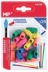 Picture of Eraser Small (Set of 25) Assorted Colors Top Pen M