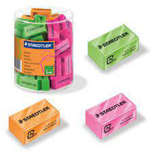 Picture of Eraser Small Neon Color Staedtler