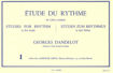 Picture of Etude Du Rythme Georges Dandelot