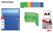 Picture of Expanding file A4 6Parts Assorted Colors Transluce