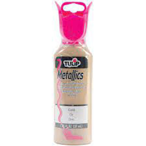 Picture of Fabric Paint 37ml Metallic Gold 3D Tulip